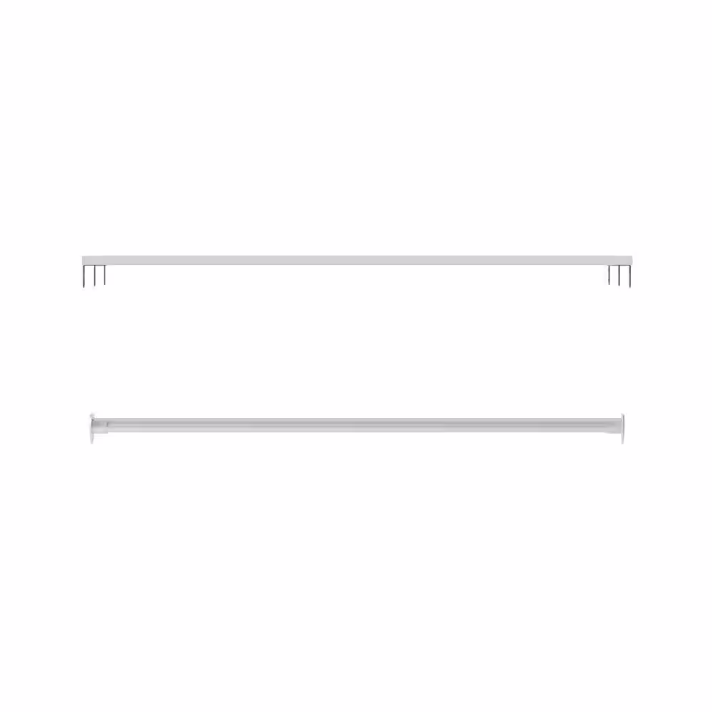 None Legault closet- 36 in. W shelf/pole combo Wood Closet System