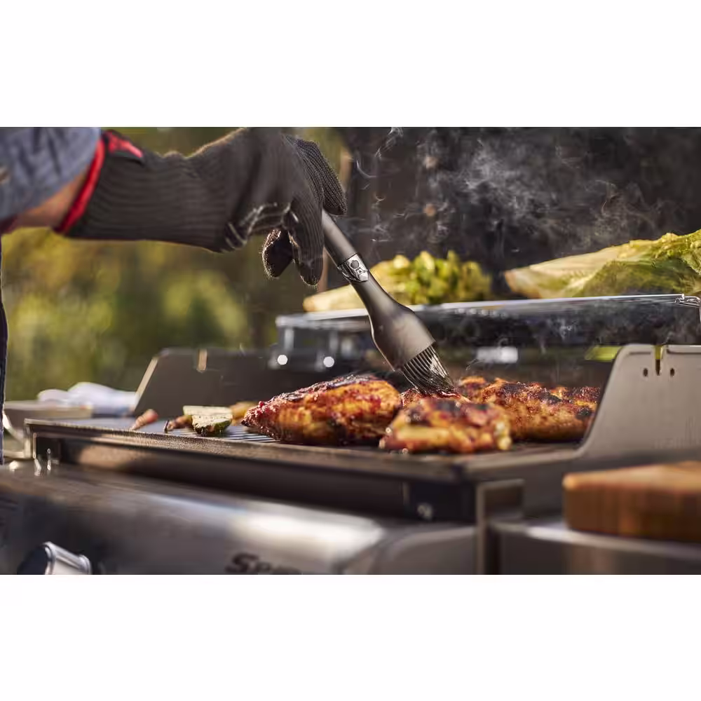 Weber Spirit EX-325s 3-Burner Propane Gas Grill in Black with Sear Burner