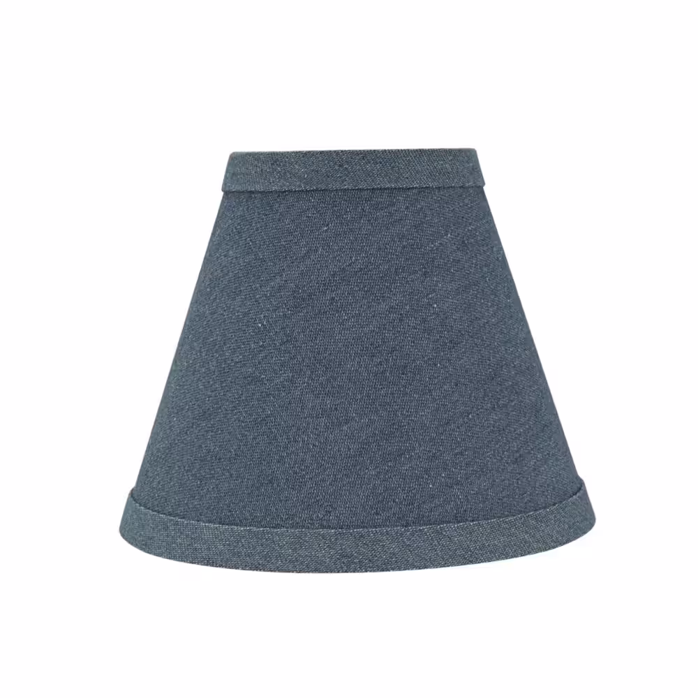 Aspen Creative Corporation 6 in. x 5 in. Washing Blue Hardback Empire Lamp Shade (6-Pack)