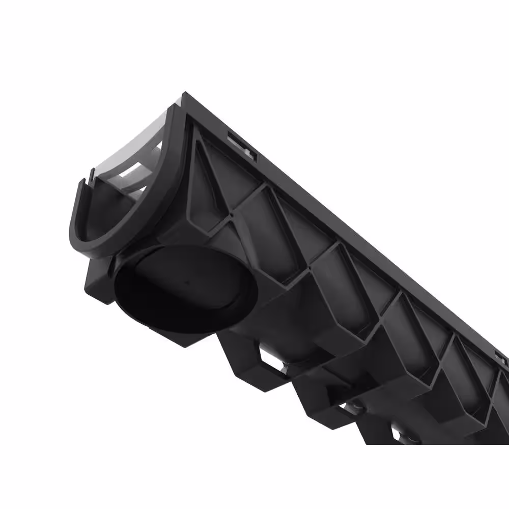 RELN Storm Drain Deep Series 5 in. W x 5.25 in. D x 39.4 in. L Channel Drain Kit with Gray Grate (6-Pack)
