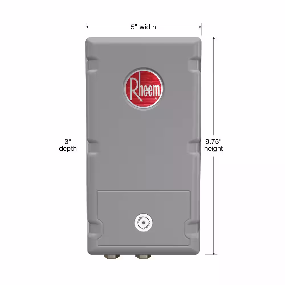 Rheem 3 kW, 208-Volt Non-Thermostatic Tankless Electric Water Heater, Commercial