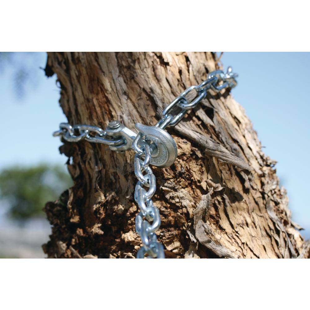 Everbilt 5/16 in. x 1 ft. Grade 30 Zinc Plated Steel Proof Coil Chain