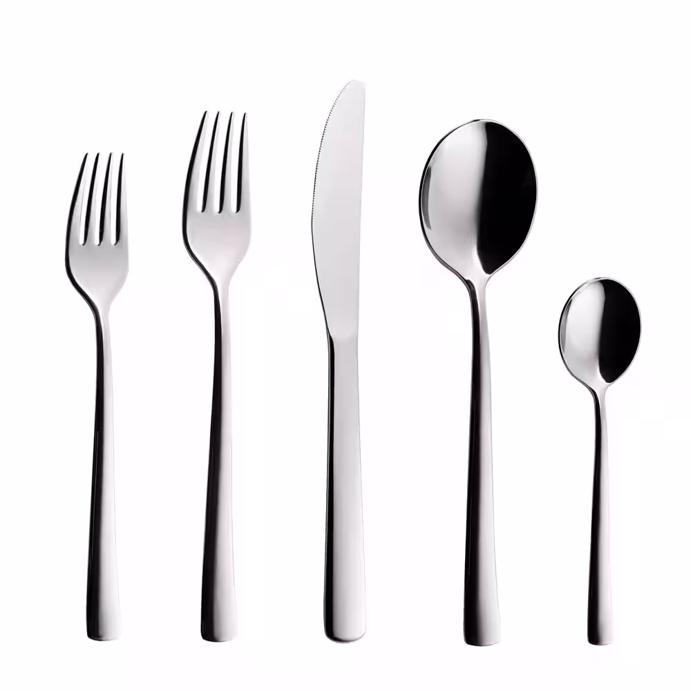 Tramontina Berlin 20-Piece 18/10 Stainless Steel Flatware Set