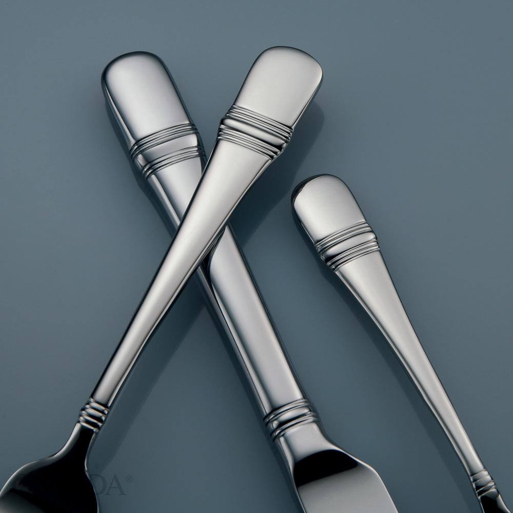 Oneida Astragal 18/10 Stainless Steel Dessert Forks (Set of 12)