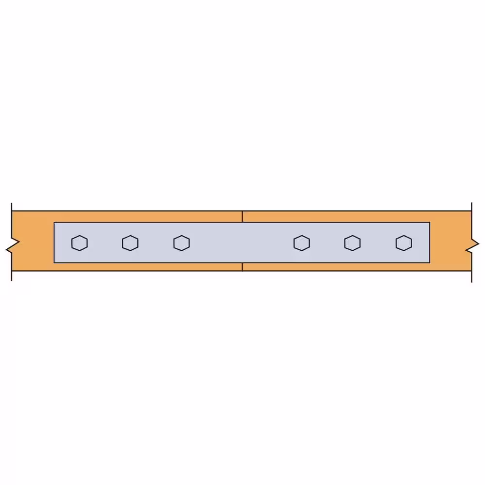 Simpson Strong-Tie HST 2-1/2 in. x 21-1/4 in. 7-Gauge Galvanized Heavy Strap Tie