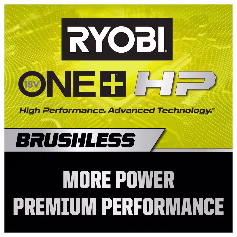 RYOBI ONE+ HP 18V 18-Gauge Brushless Cordless AirStrike Brad Nailer with ONE+ HP Brushless Multi-Tool (Tools Only)