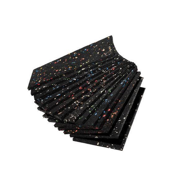 Survivor SportFloor Interlocking Cross-Training Desert Storm 24 in. x 24 in. x 0.3 in. Rubber Gym Flooring Tiles (24 sq. ft.) (6-Pack)