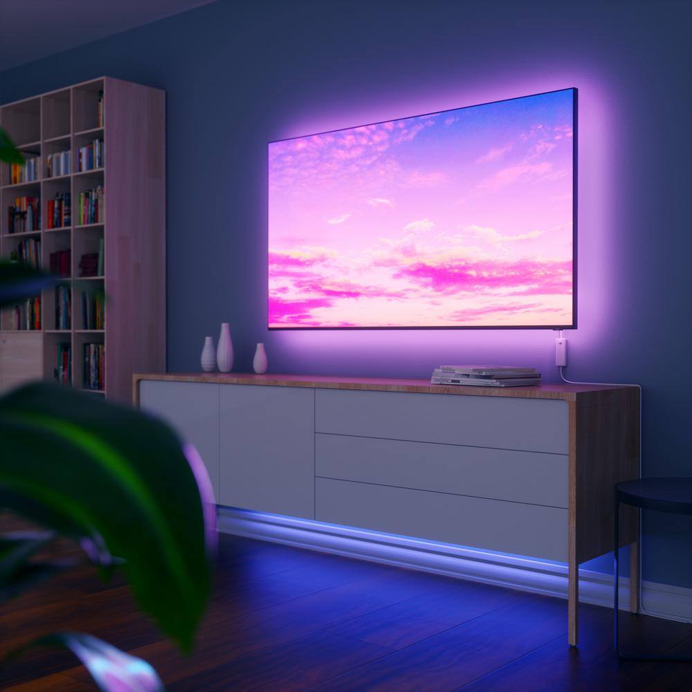 Nanoleaf 40 in. Color and White Smart LED Strip Light Extension (Starter Kit Required)