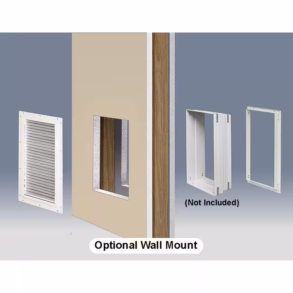 High Tech Pet 6.38 in. x 13.5 in. Weather and Energy Efficient Pet Door with Magnetic Closure for Doors and Walls