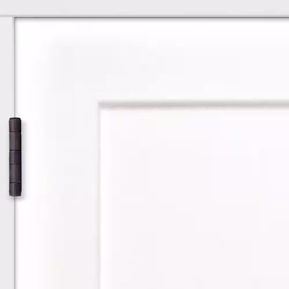 Pacific Entries Shaker 28 in. x 80 in. 3-Panel Wood Craftsman White Primed Interior Door Slab