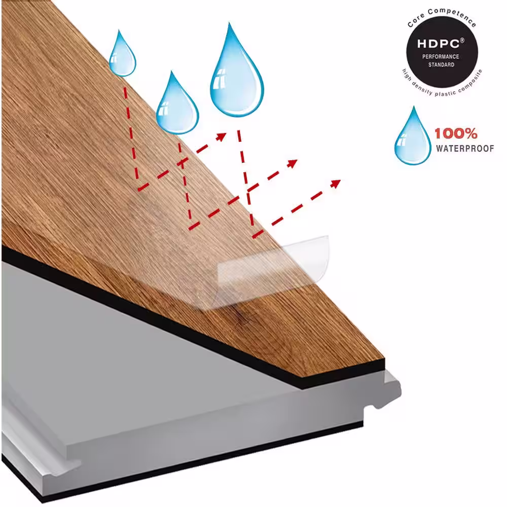 OptiWood Sandstone 1/4 in. T x 5.1 in. W Hand Scraped Engineered Bamboo Flooring (11.6 sqft/case)