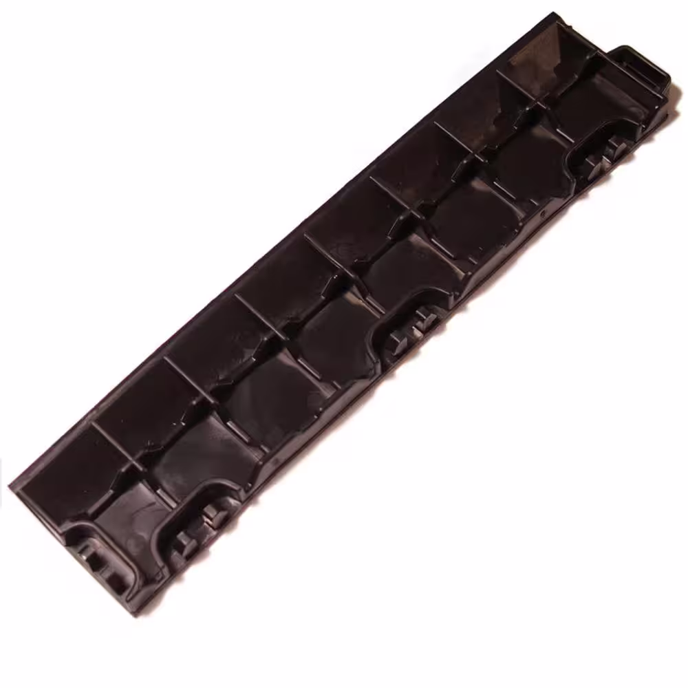 Greatmats StayLock Border Black 2.6 in. x 12 in. x 0.56 in. Gym Plastic Male Ramp