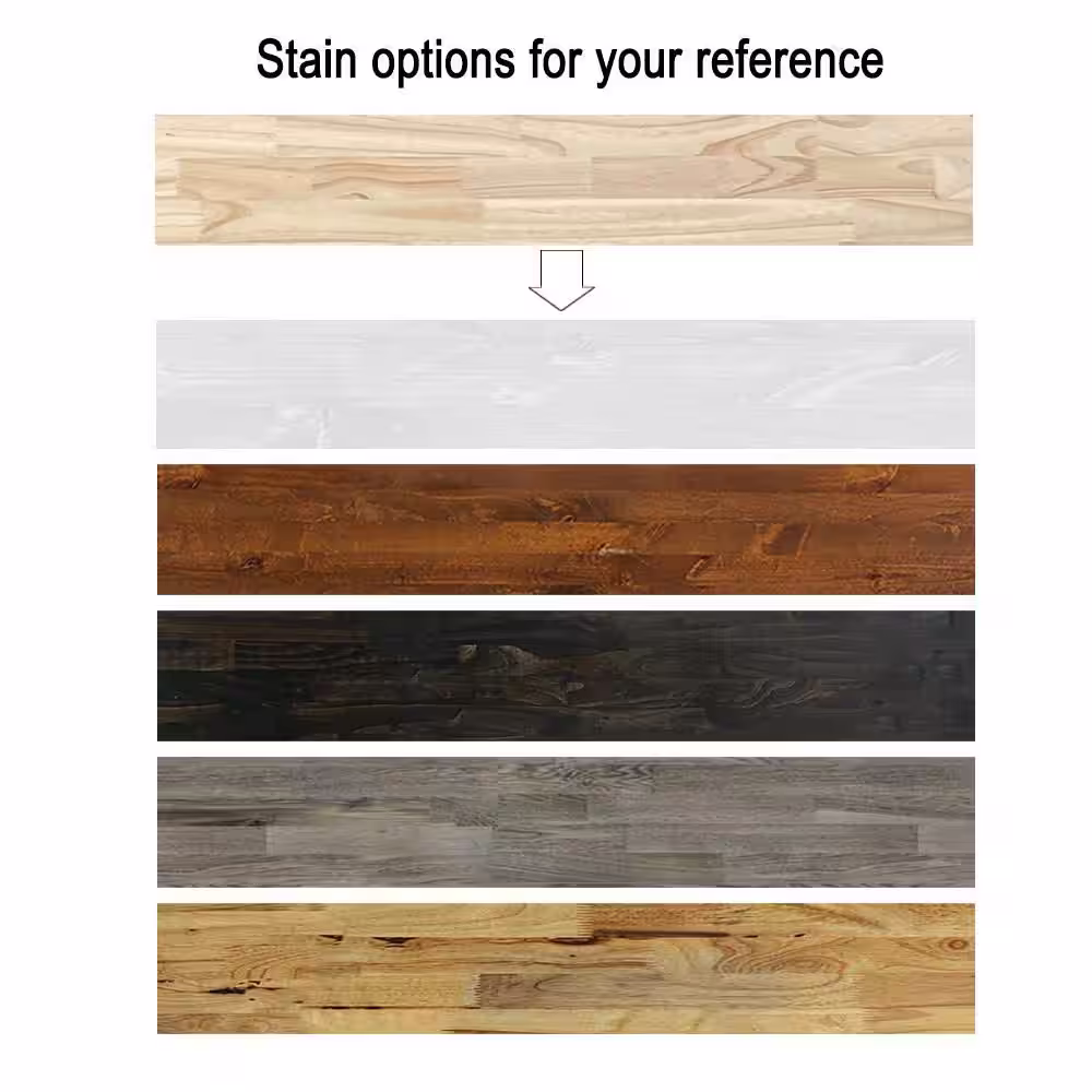 CALHOME 1/4 in. x 12 in. x 8 ft. Unfinished Pine Finger Joint Wood Decorative Wall Panel (5-Pieces)