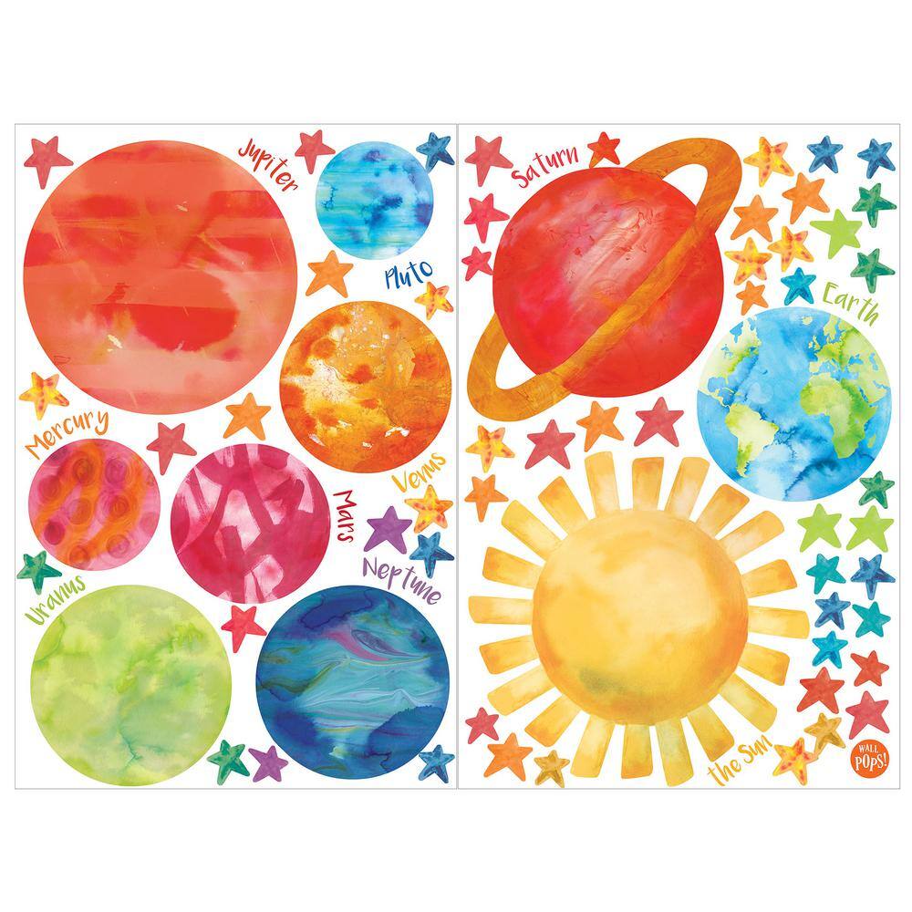 WallPops Multi-Color Our Galaxy Wall Decal