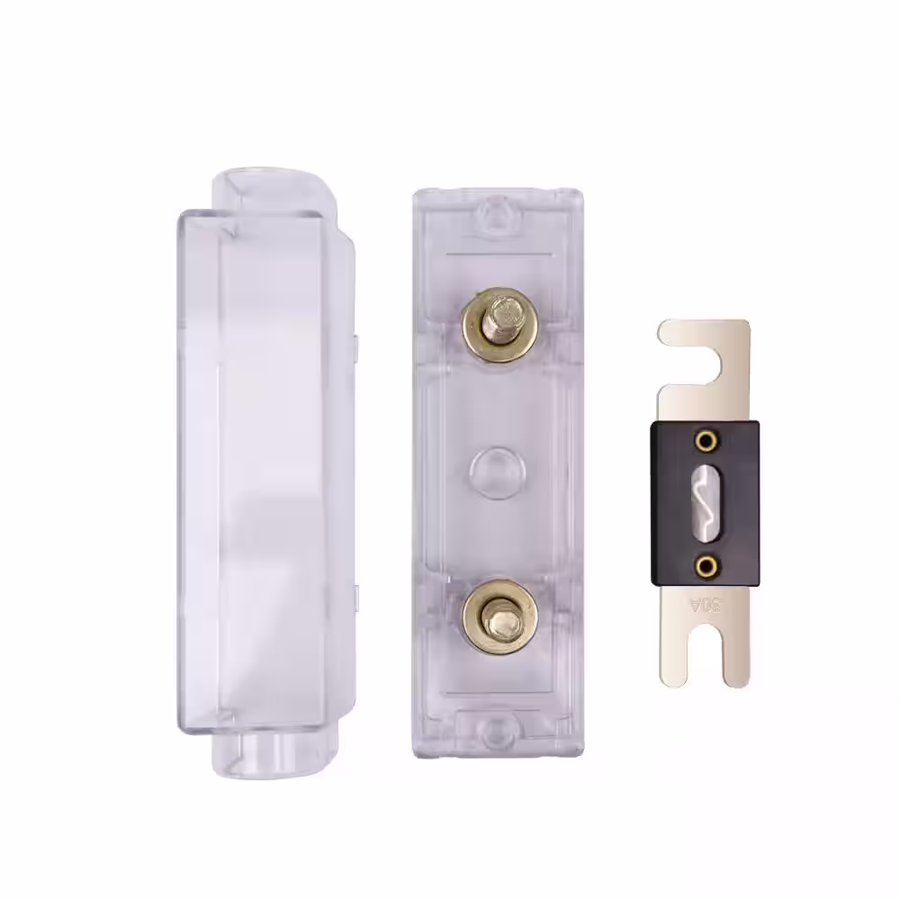 Renogy 30 Amp ANL Fuse Set with Fuse and Cover