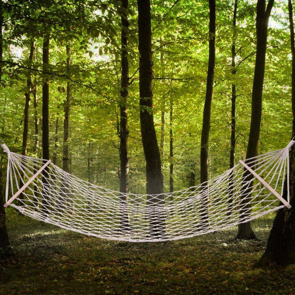 Winado 6.56 ft. Portable Hammock Bed Hammock in Beige